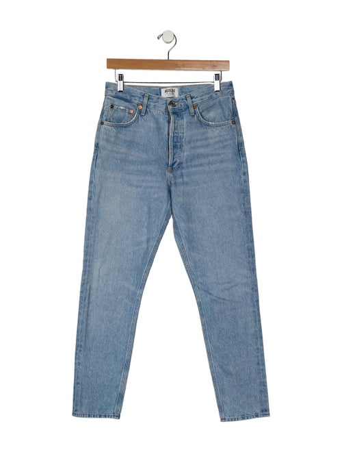 AGOLDE Mid-Rise Skinny Leg Jeans