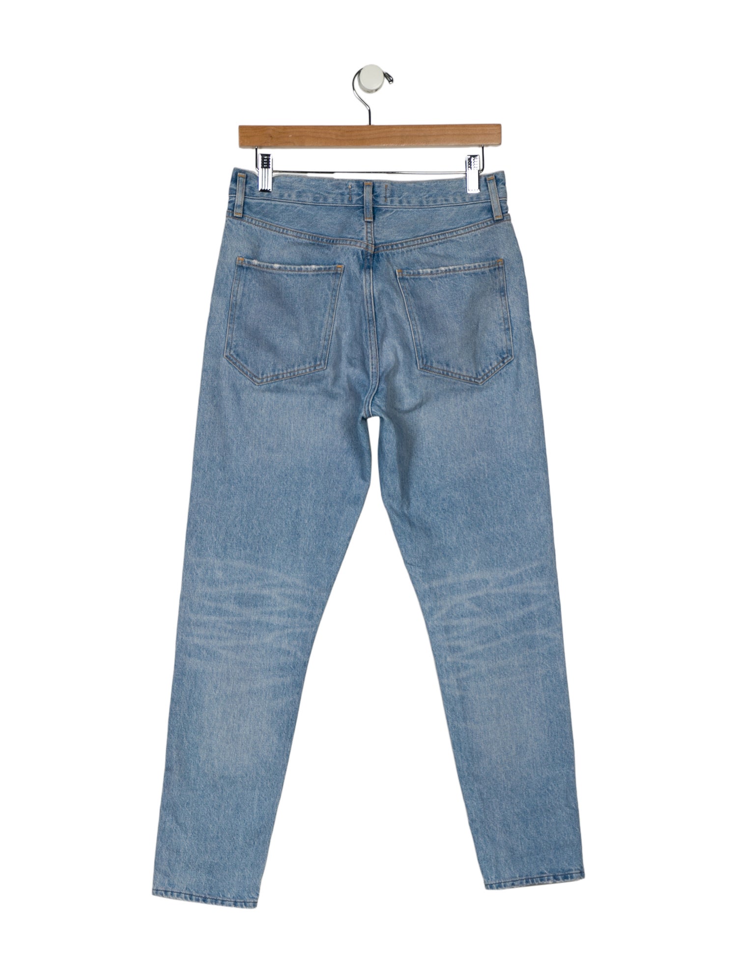 AGOLDE Mid-Rise Skinny Leg Jeans