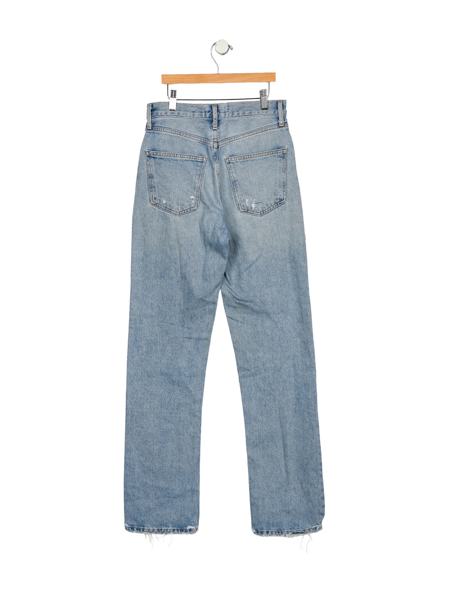 AGOLDE High-Rise Straight Leg Jeans