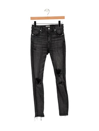 AGOLDE Mid-Rise Skinny Leg Jeans