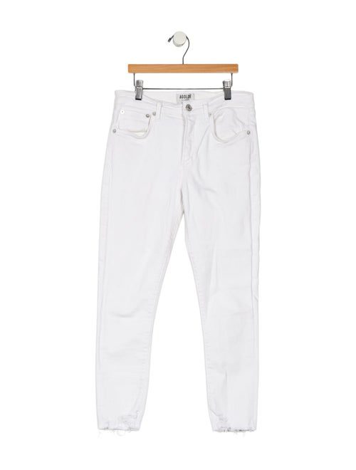 AGOLDE Mid-Rise Skinny Leg Jeans