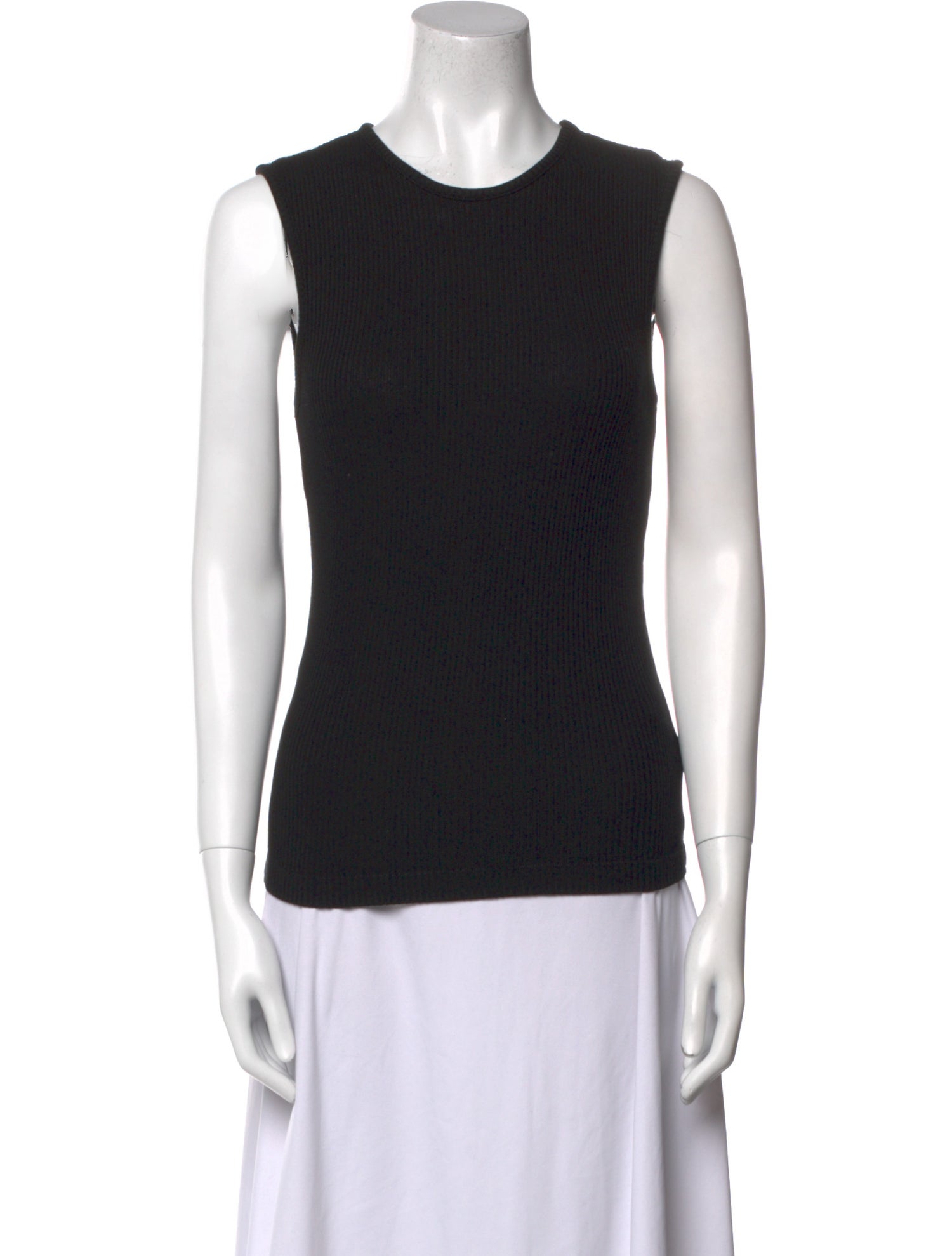 AGOLDE Crew Neck Sleeveless Top