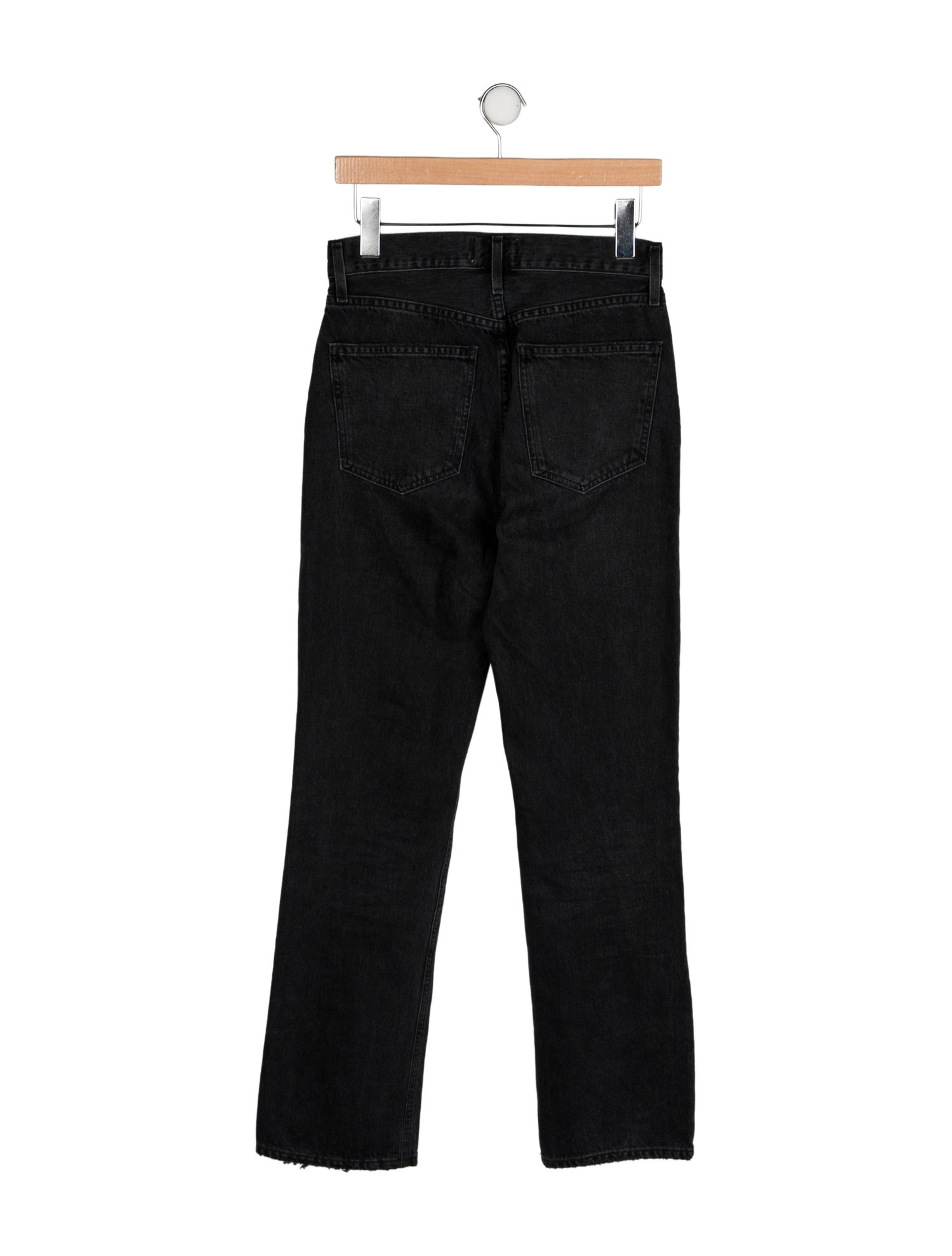 AGOLDE High-Rise Straight Leg Jeans
