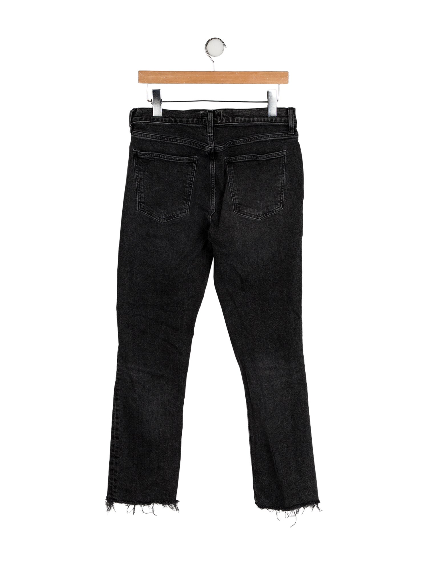 AGOLDE Mid-Rise Straight Leg Jeans