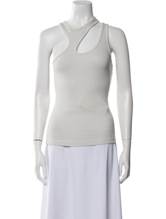 AGOLDE Scoop Neck Sleeveless Top