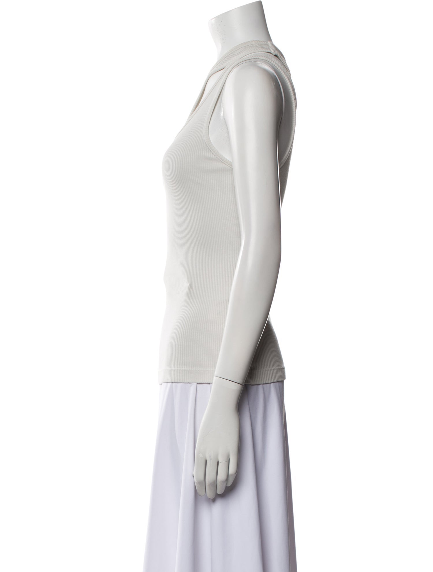 AGOLDE Scoop Neck Sleeveless Top