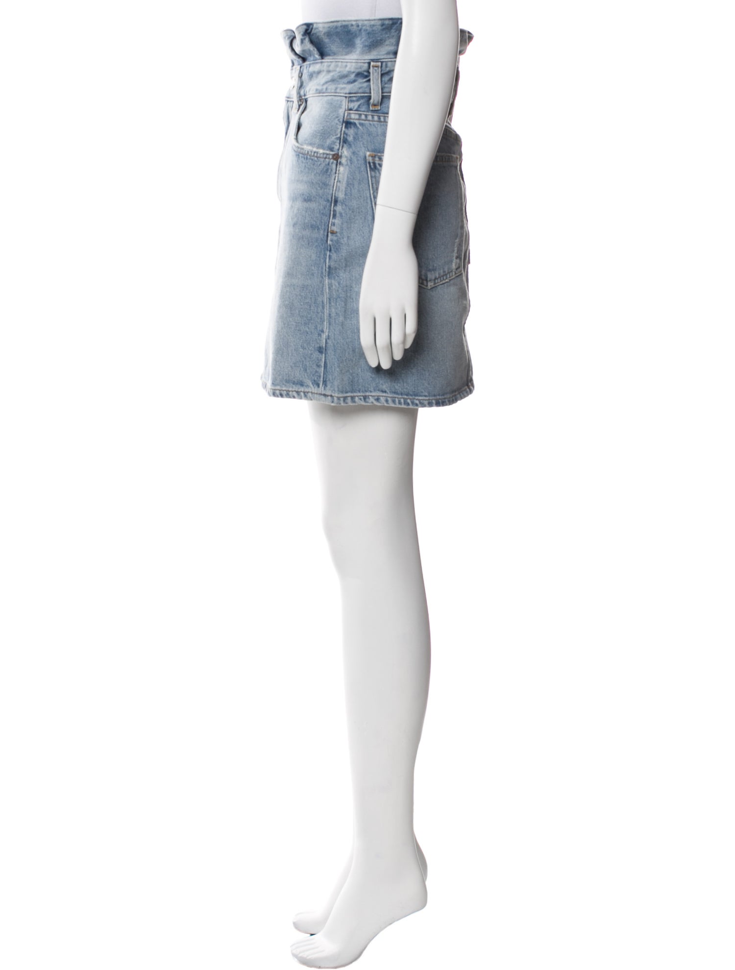 AGOLDE Distressed Accents Mini Skirt w/ Tags