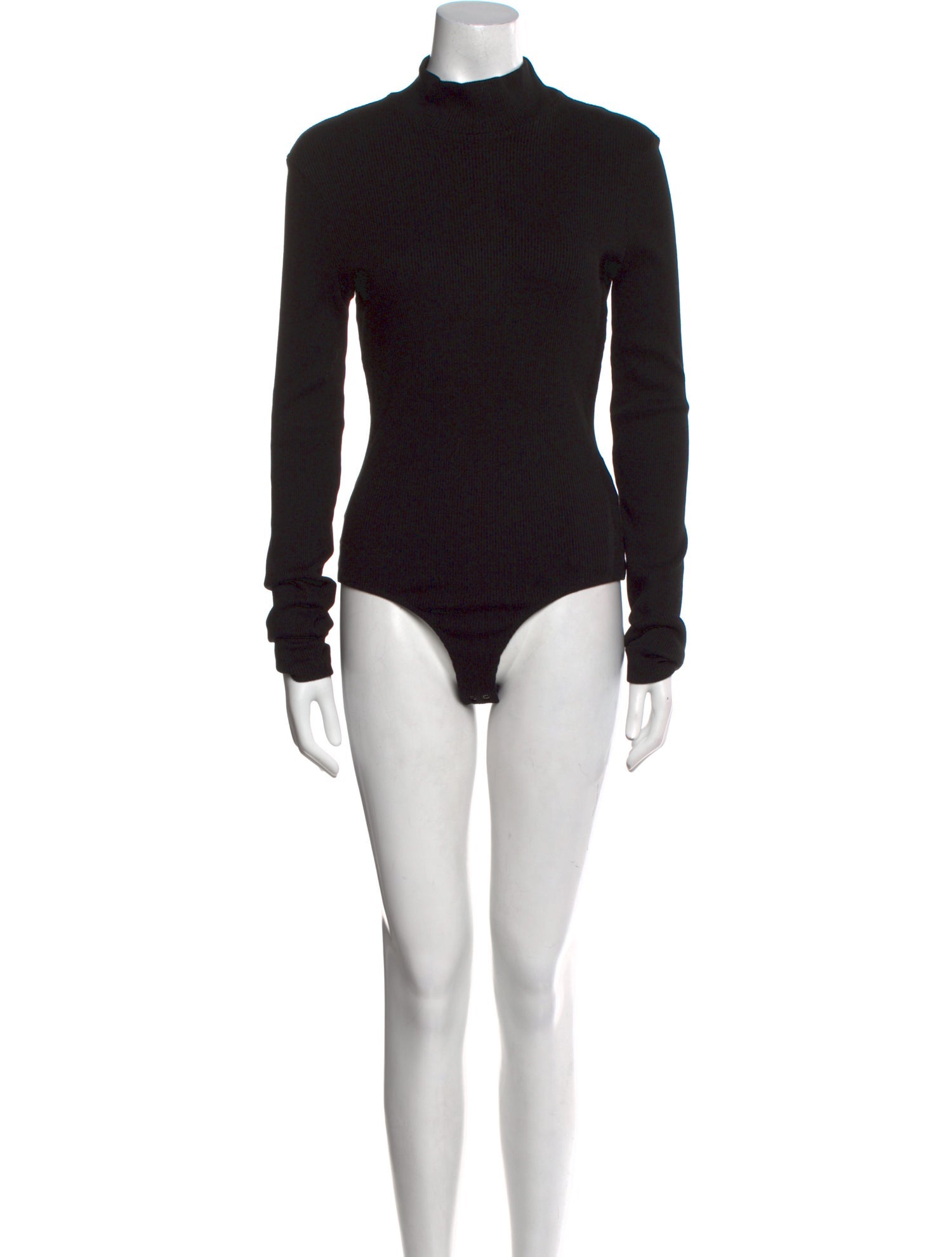 AGOLDE Mock Neck Long Sleeve Bodysuit