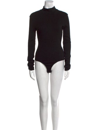 AGOLDE Mock Neck Long Sleeve Bodysuit
