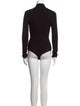 AGOLDE Mock Neck Long Sleeve Bodysuit