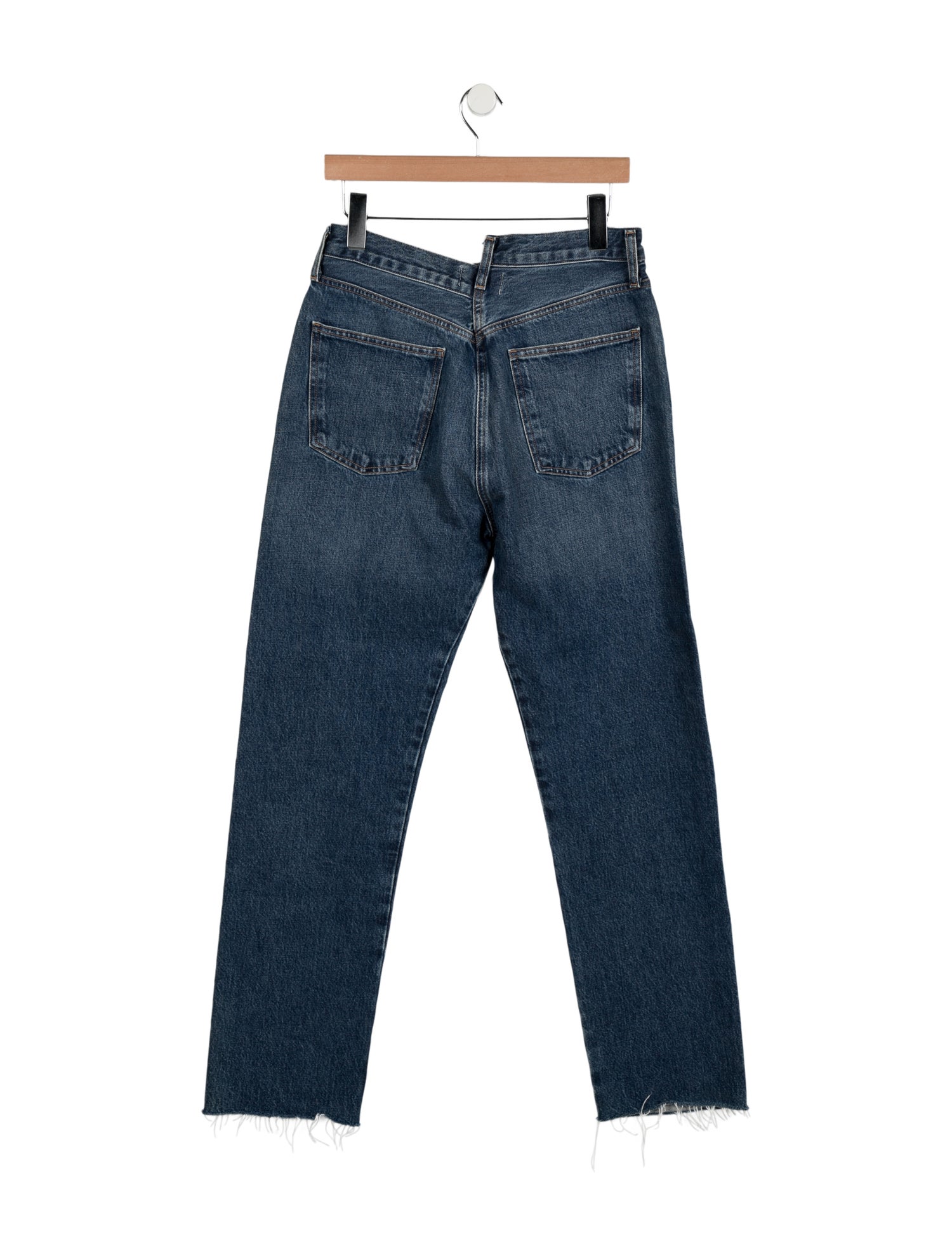 AGOLDE High-Rise Straight Leg Jeans