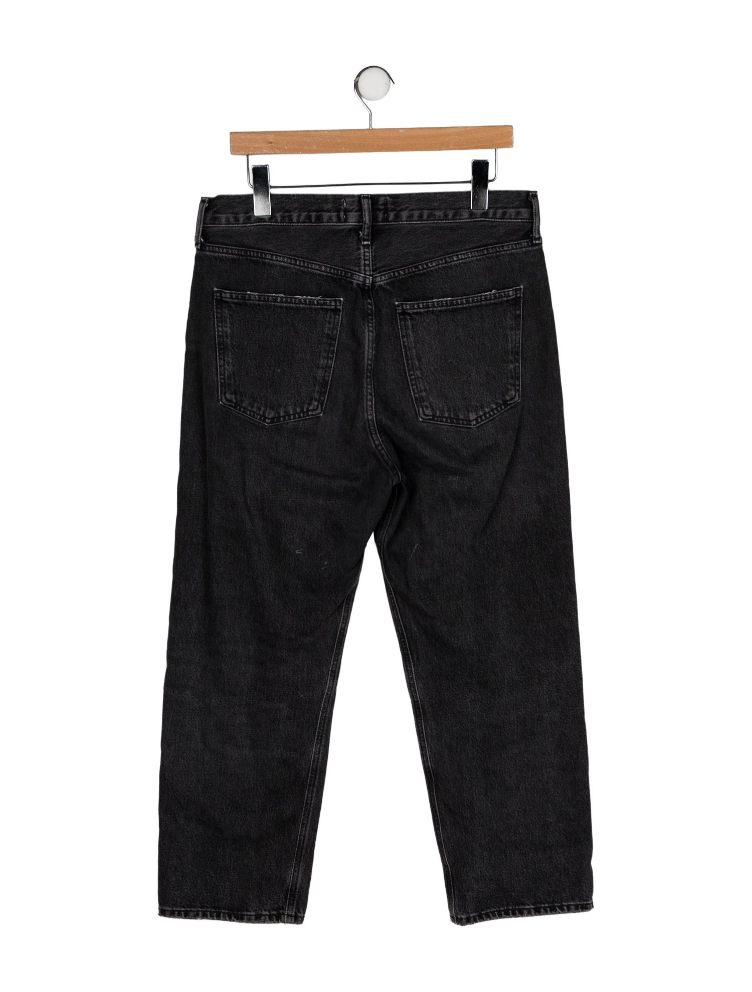AGOLDE High-Rise Straight Leg Jeans