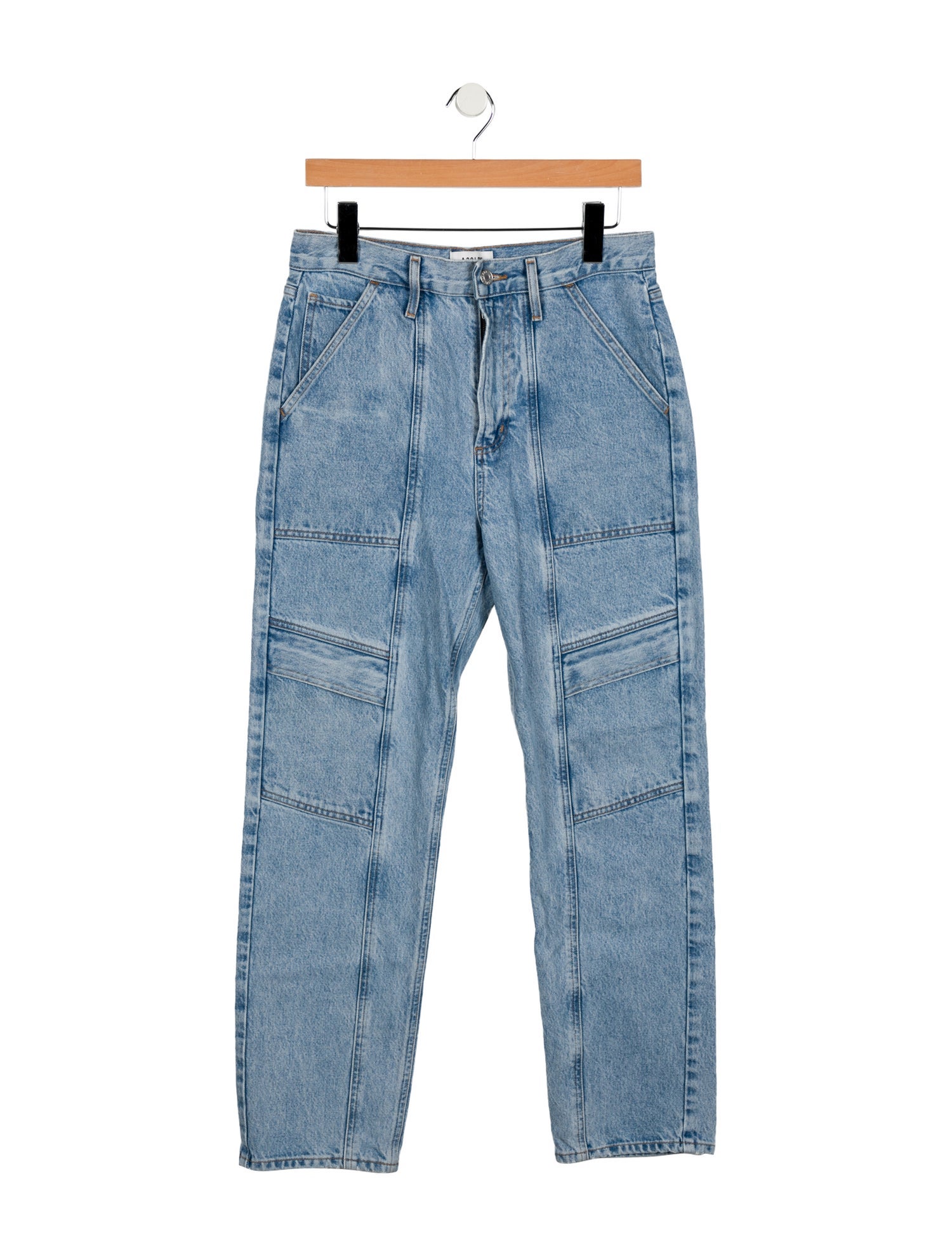 AGOLDE High-Rise Straight Leg Jeans