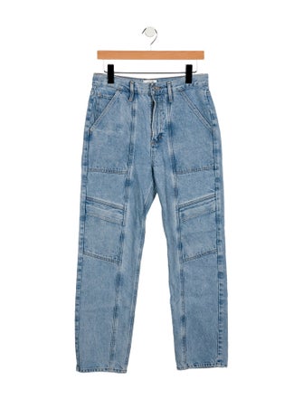 AGOLDE High-Rise Straight Leg Jeans