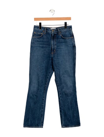 AGOLDE High-Rise Straight Leg Jeans
