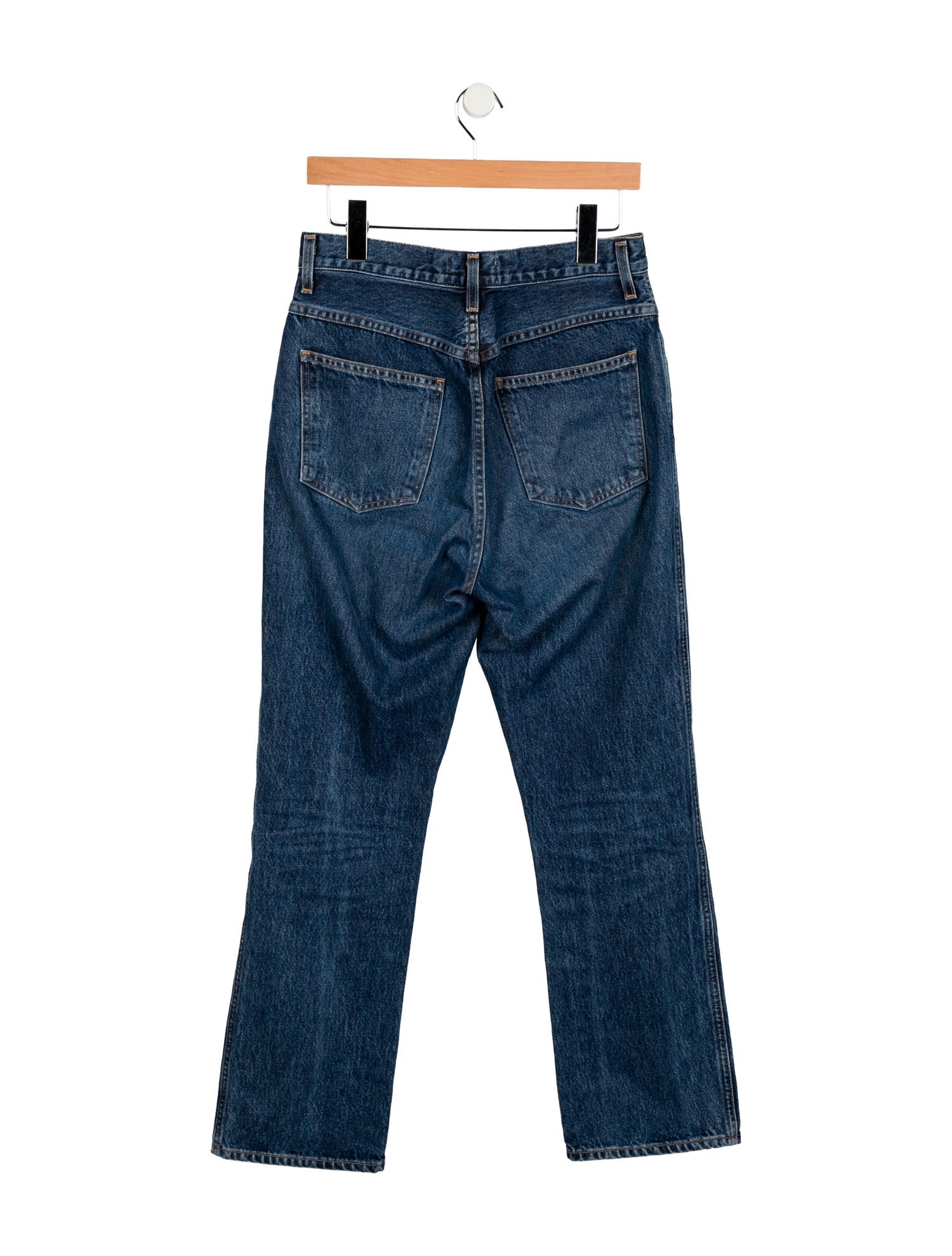 AGOLDE High-Rise Straight Leg Jeans