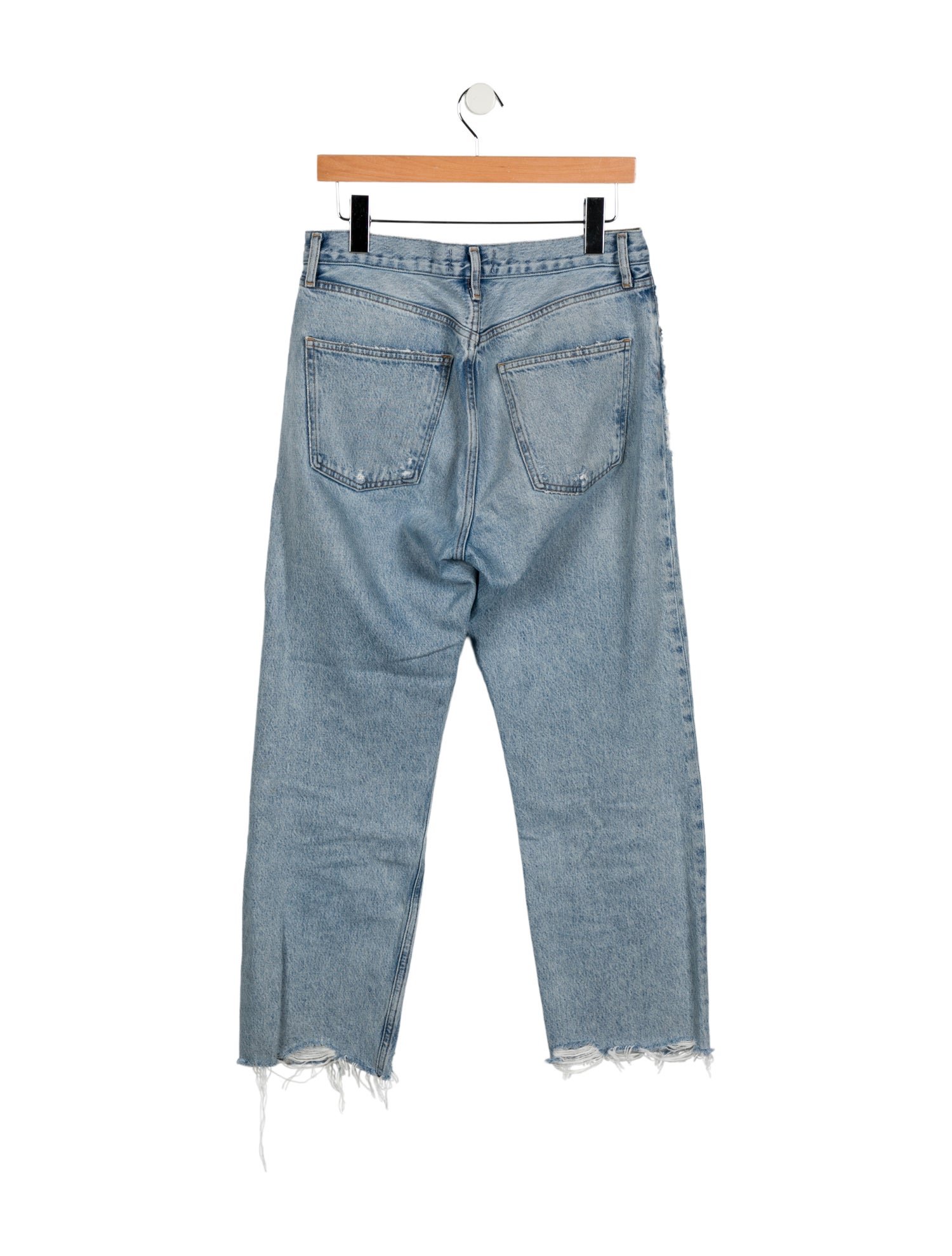 AGOLDE High-Rise Straight Leg Jeans