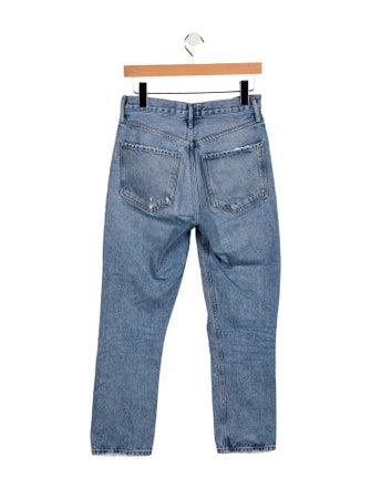 AGOLDE High-Rise Straight Leg Jeans