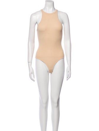 AGOLDE Crew Neck Sleeveless Bodysuit