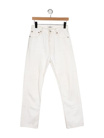 AGOLDE High-Rise Straight Leg Jeans