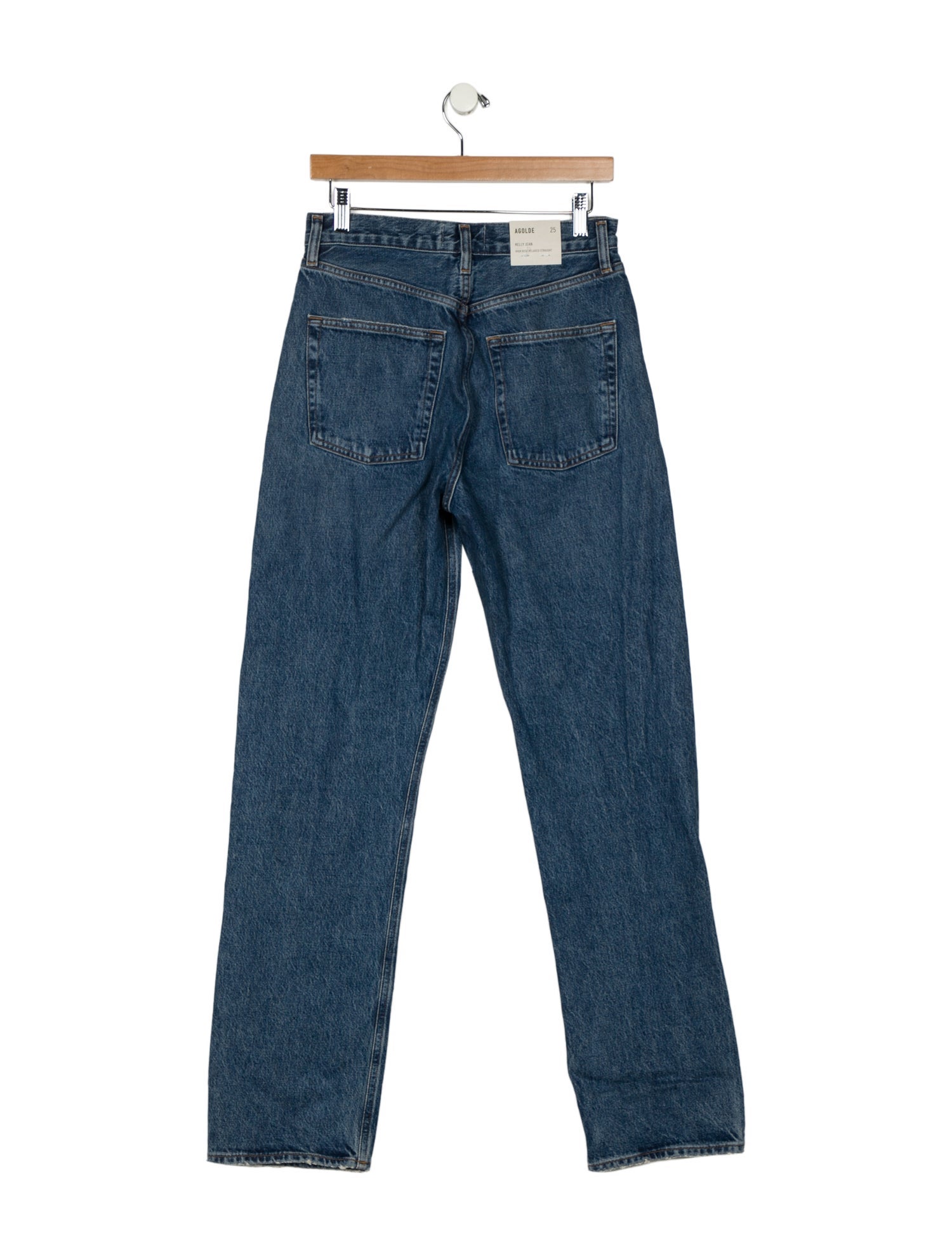 AGOLDE High-Rise Straight Leg Jeans