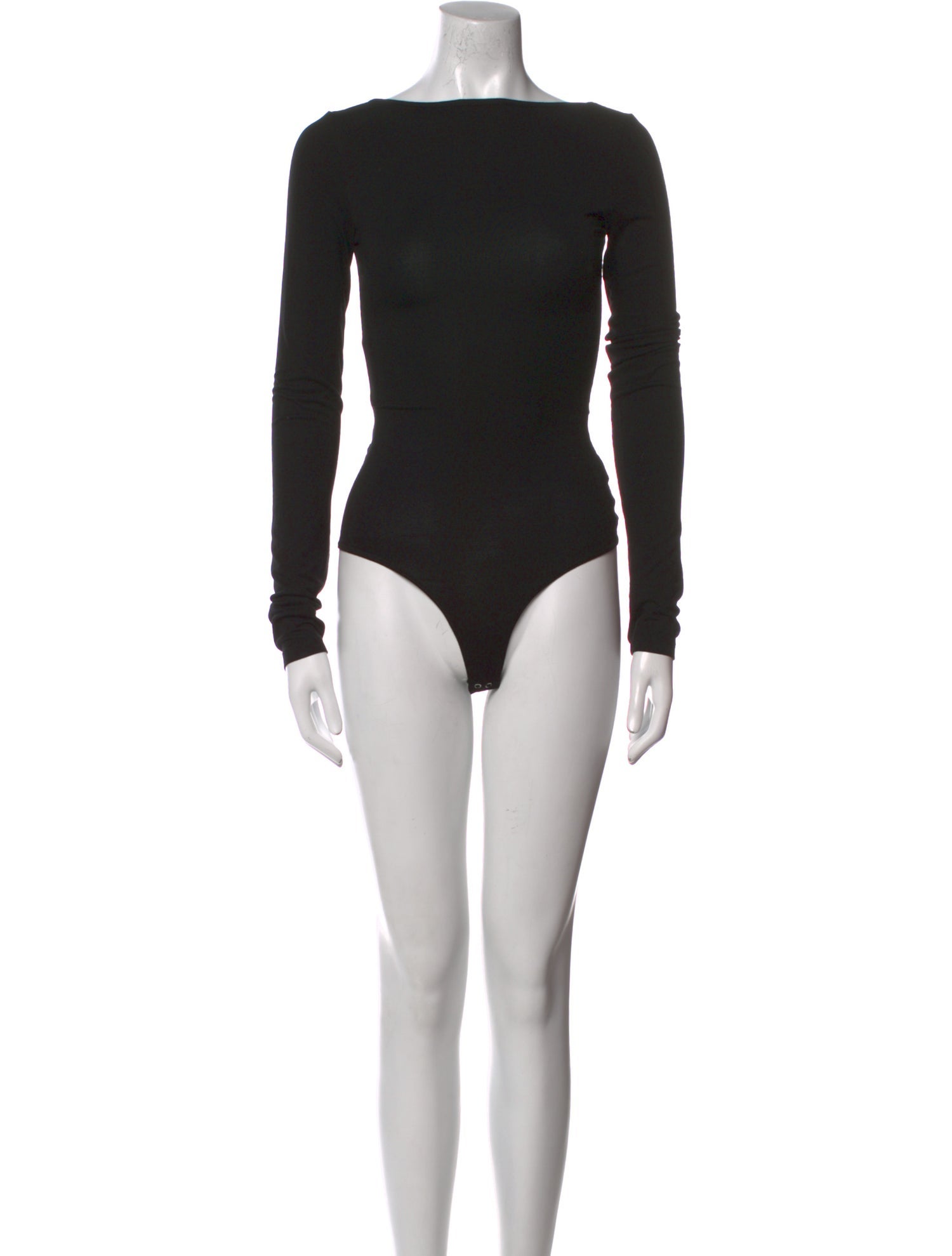 AGOLDE Bateau Neckline Long Sleeve Bodysuit