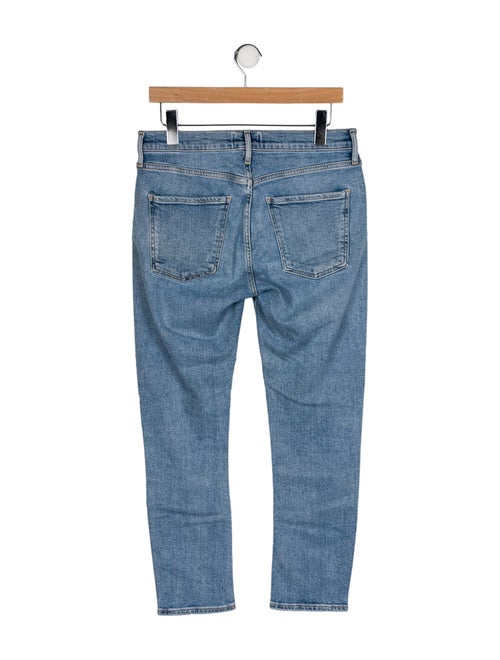 AGOLDE Mid-Rise Skinny Leg Jeans