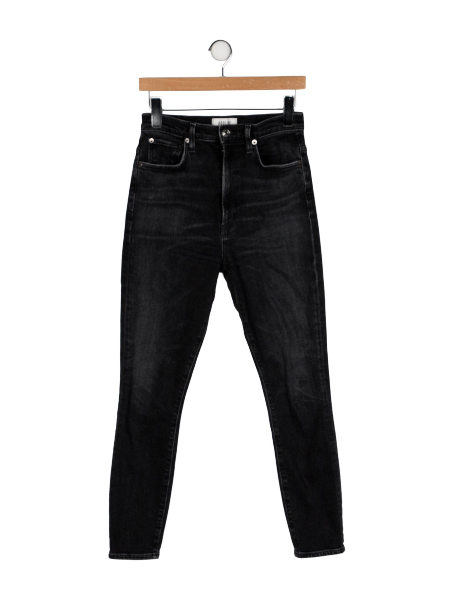 AGOLDE High-Rise Skinny Leg Jeans