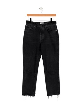 AGOLDE High-Rise Straight Leg Jeans