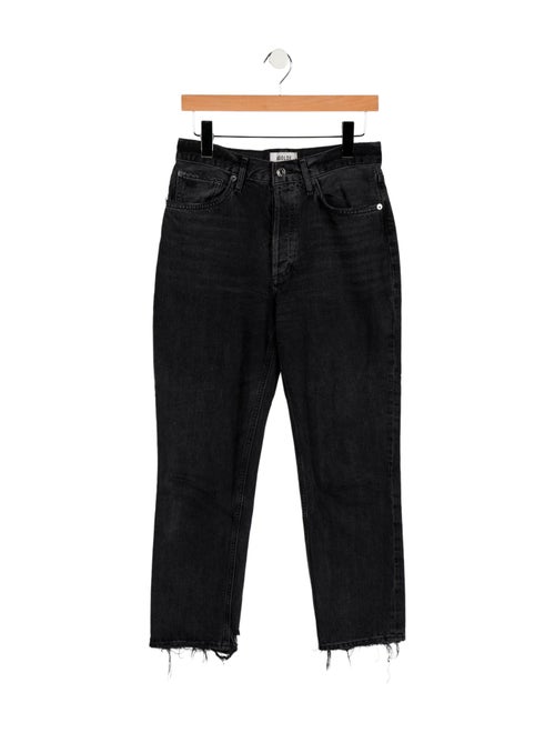 AGOLDE High-Rise Straight Leg Jeans