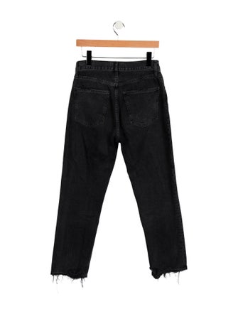 AGOLDE High-Rise Straight Leg Jeans