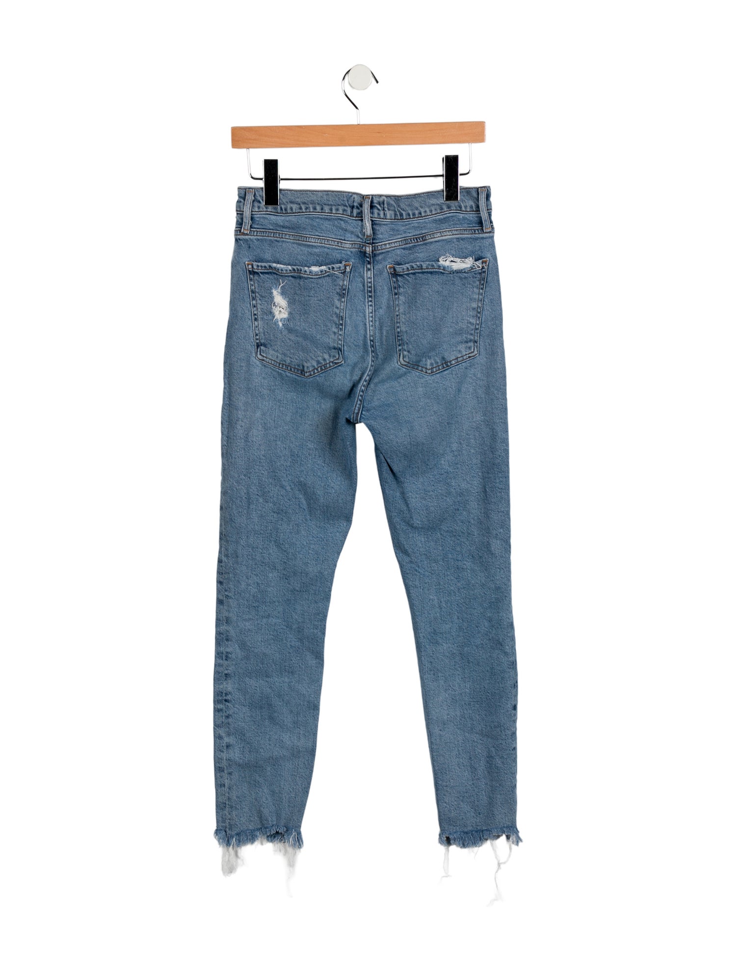 AGOLDE Mid-Rise Skinny Leg Jeans