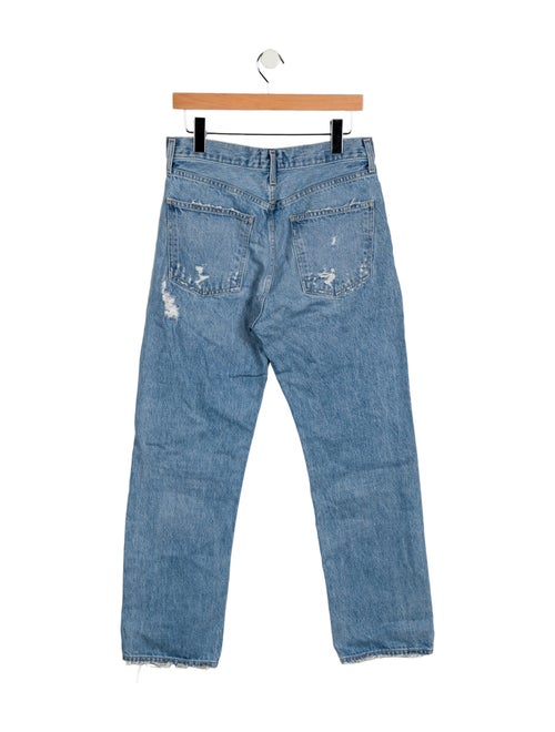 AGOLDE High-Rise Straight Leg Jeans
