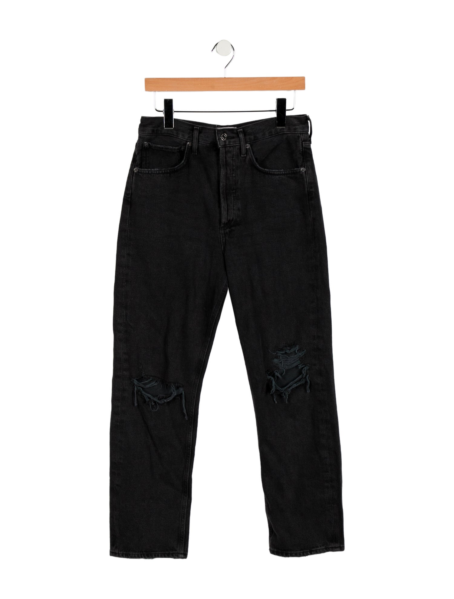 AGOLDE High-Rise Straight Leg Jeans