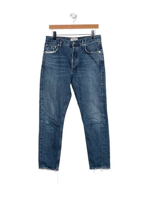 AGOLDE Mid-Rise Skinny Leg Jeans