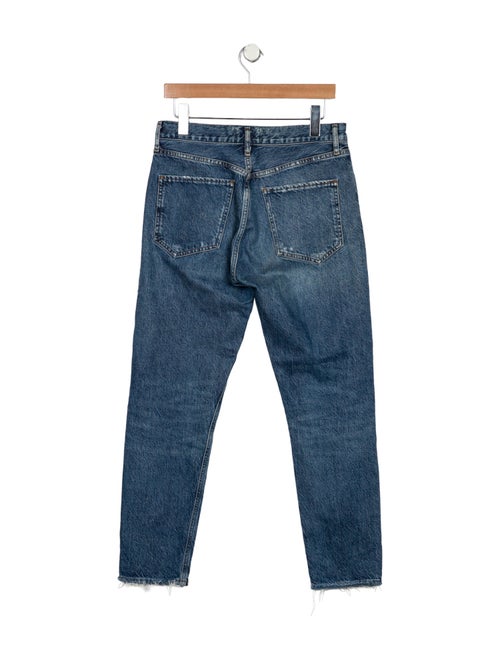 AGOLDE Mid-Rise Skinny Leg Jeans