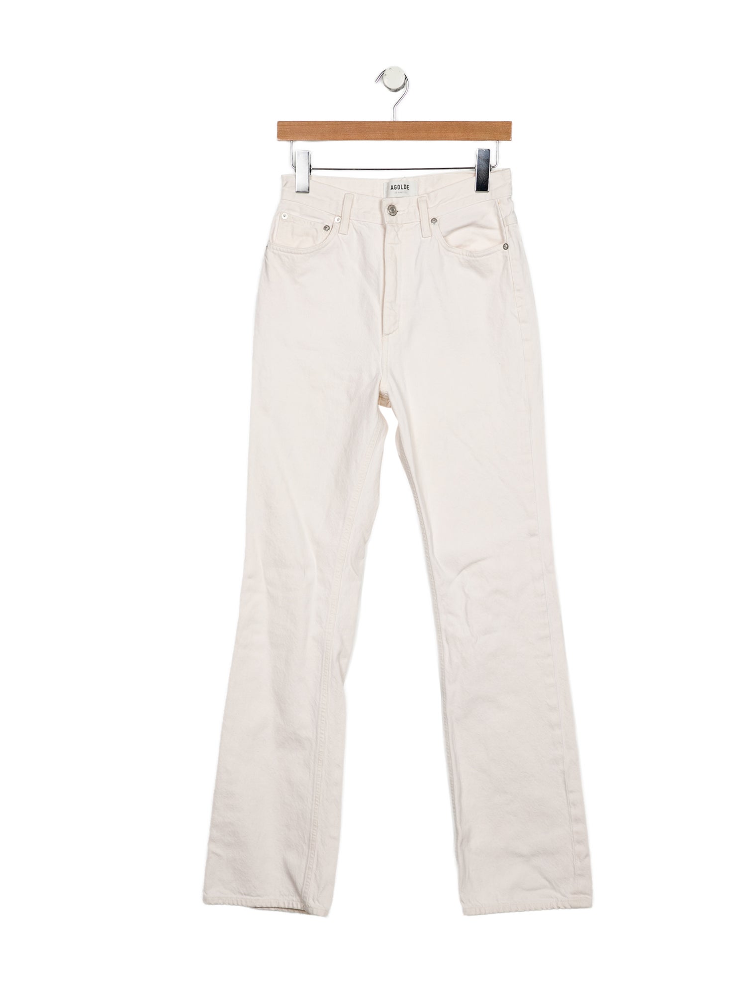AGOLDE High-Rise Straight Leg Jeans