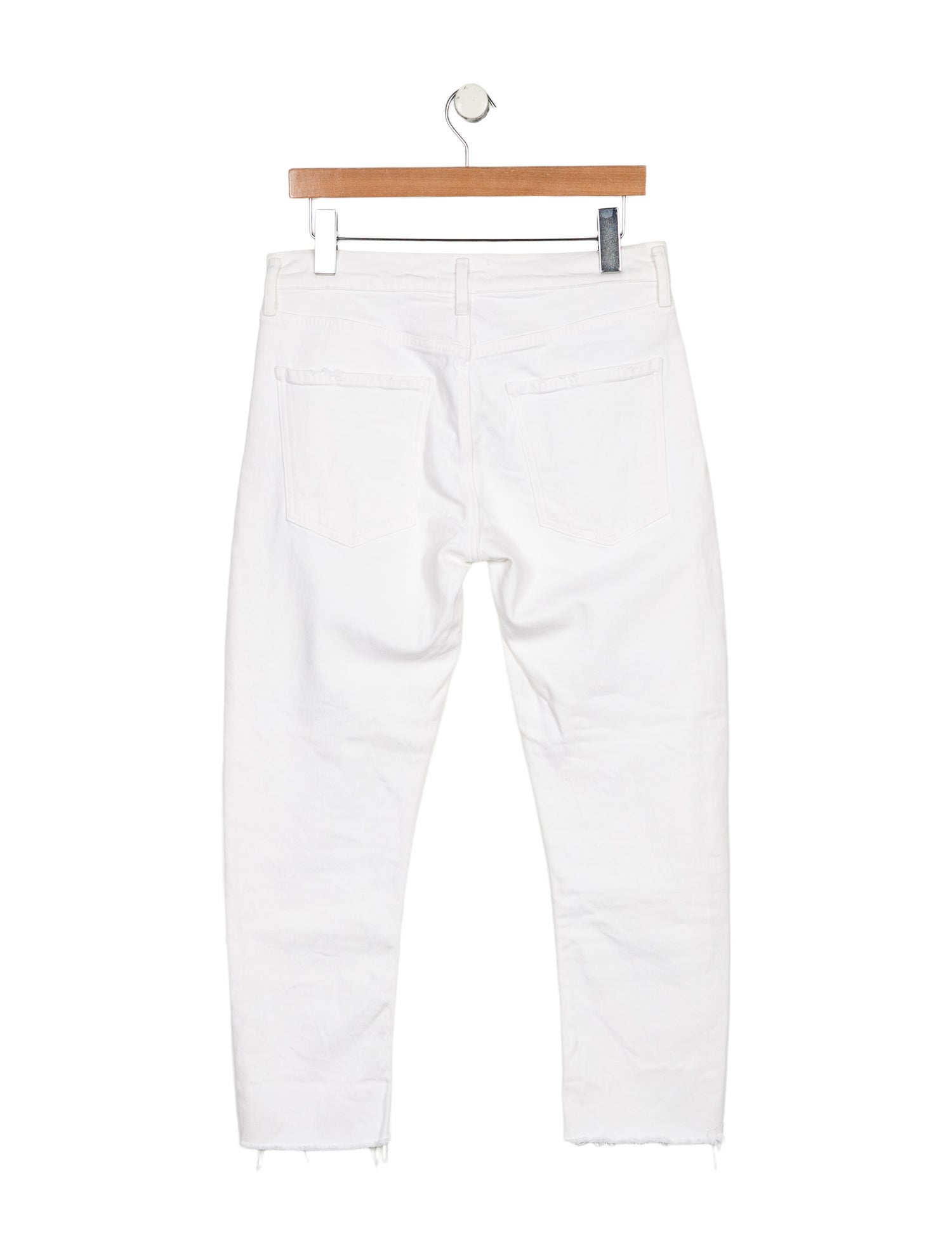 AGOLDE Mid-Rise Straight Leg Jeans