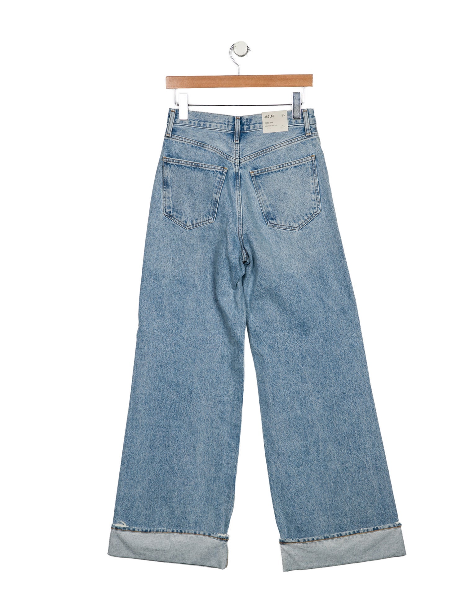 AGOLDE High-Rise Wide Leg Jeans w/ Tags
