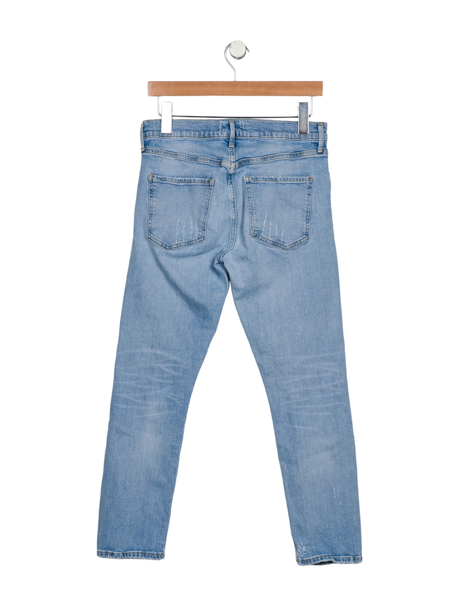 AGOLDE Mid-Rise Skinny Leg Jeans
