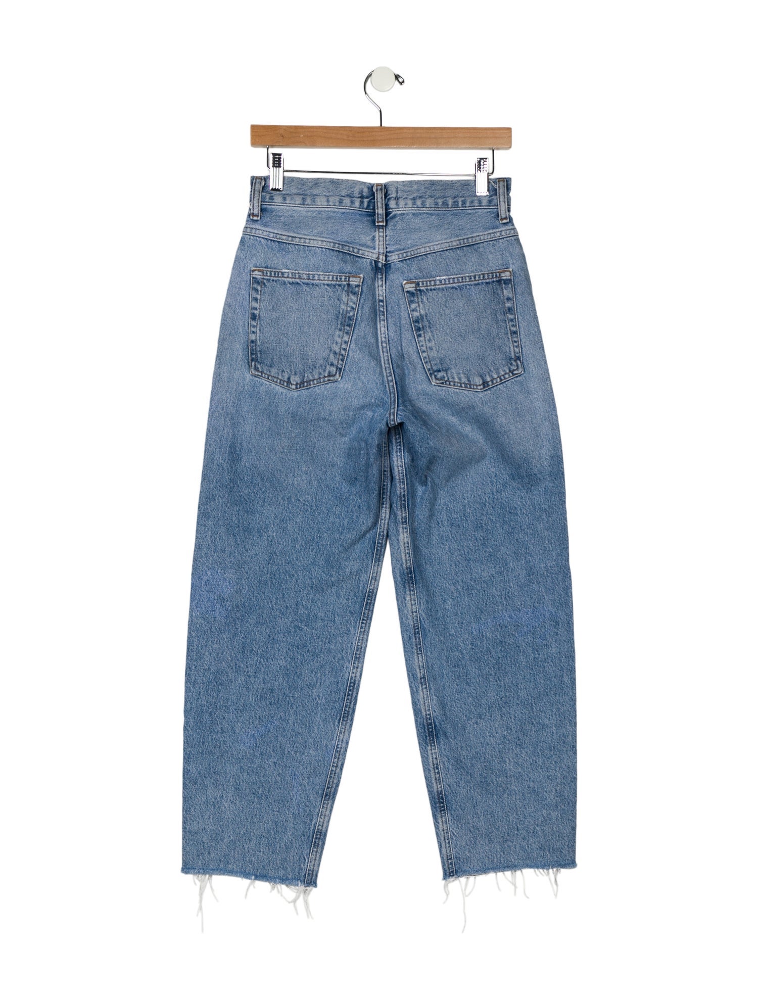 AGOLDE Mid-Rise Straight Leg Jeans