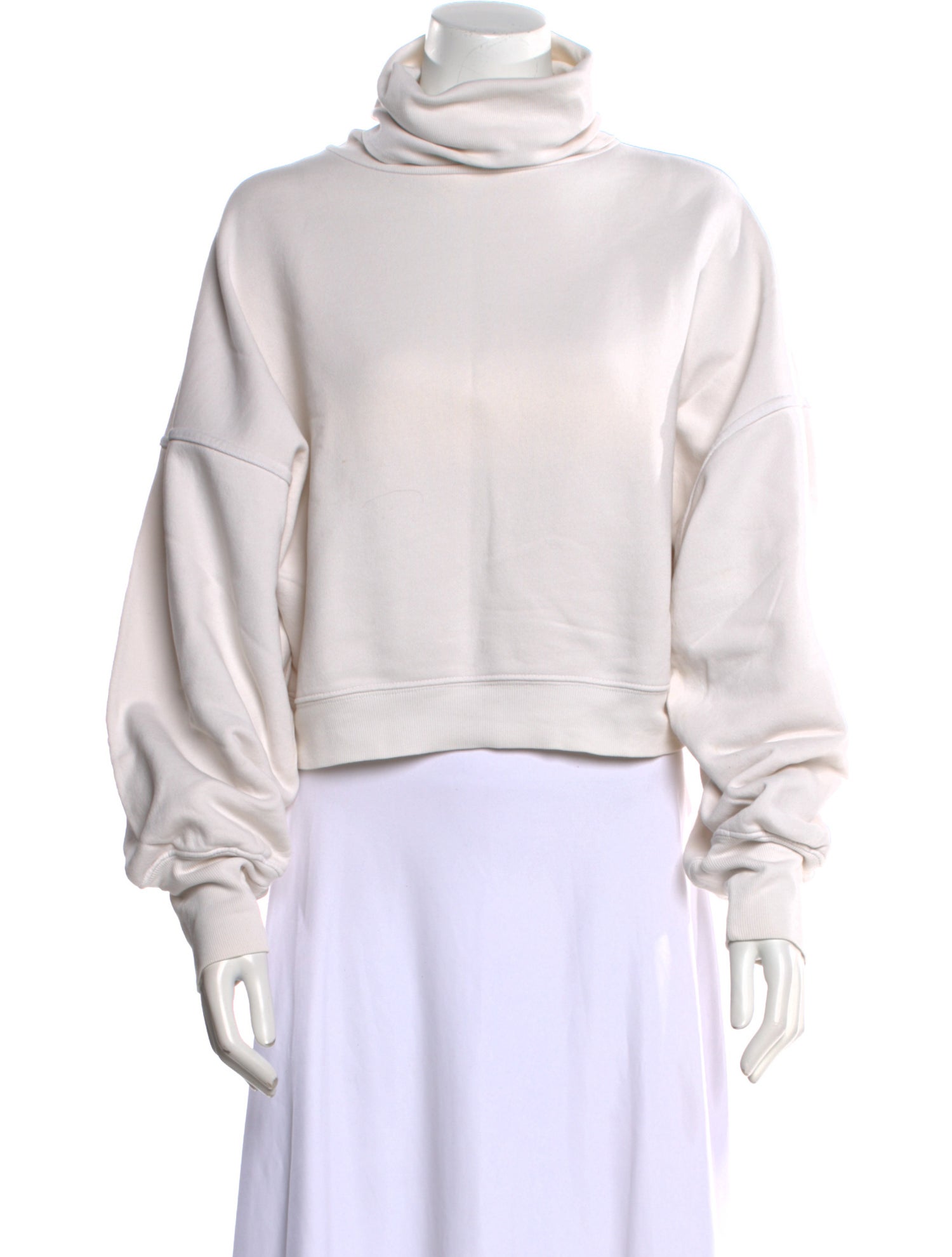 AGOLDE Turtleneck Long Sleeve Sweatshirt