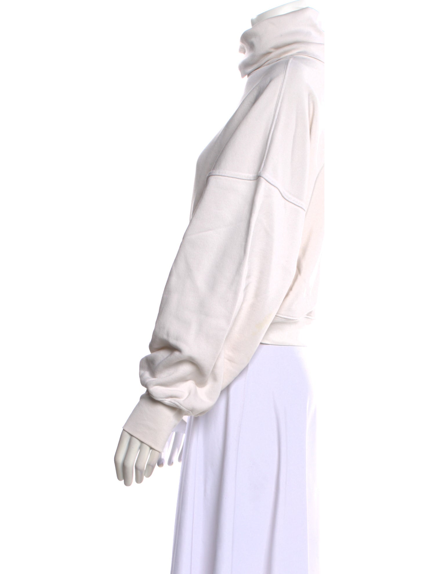 AGOLDE Turtleneck Long Sleeve Sweatshirt