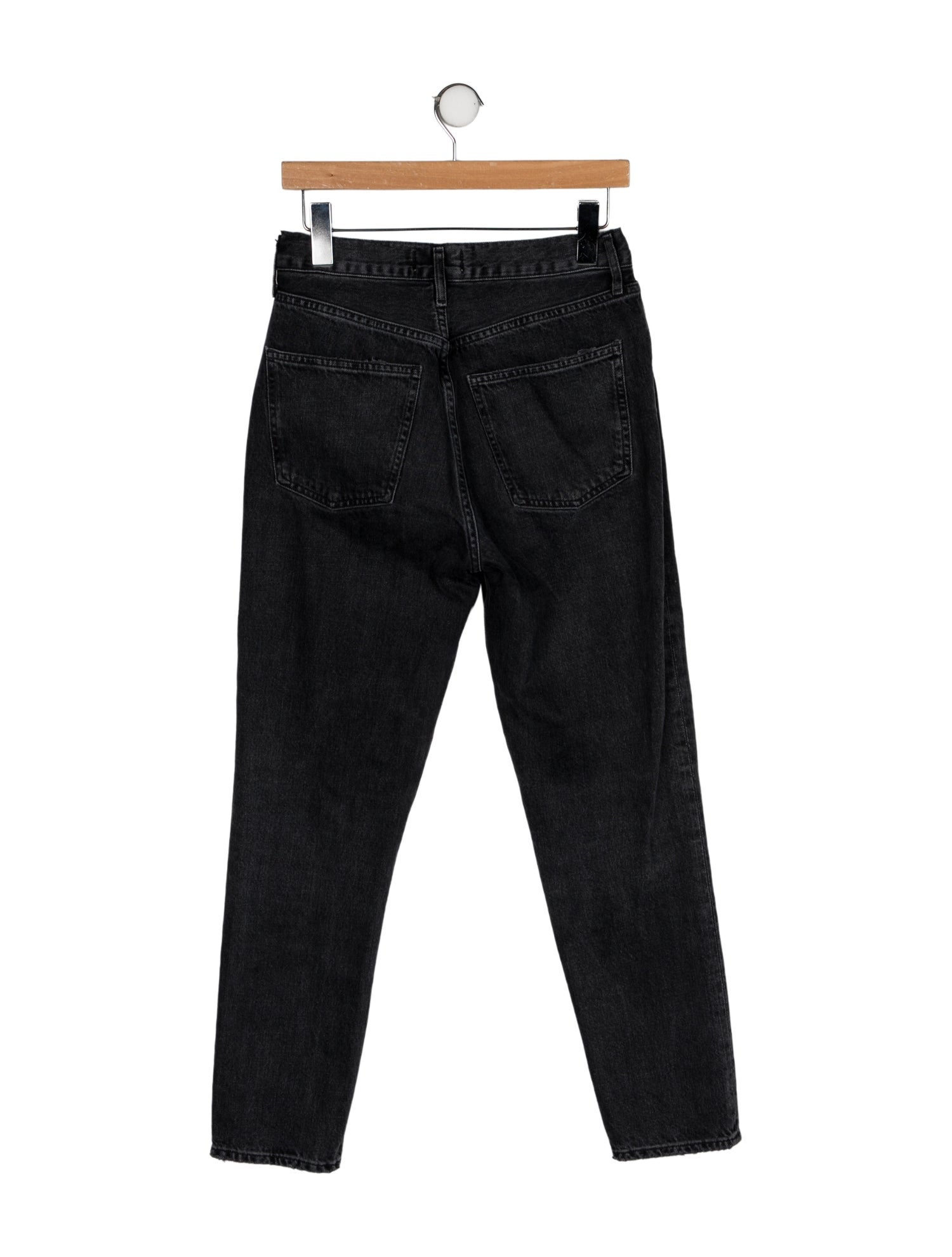 AGOLDE Mid-Rise Straight Leg Jeans