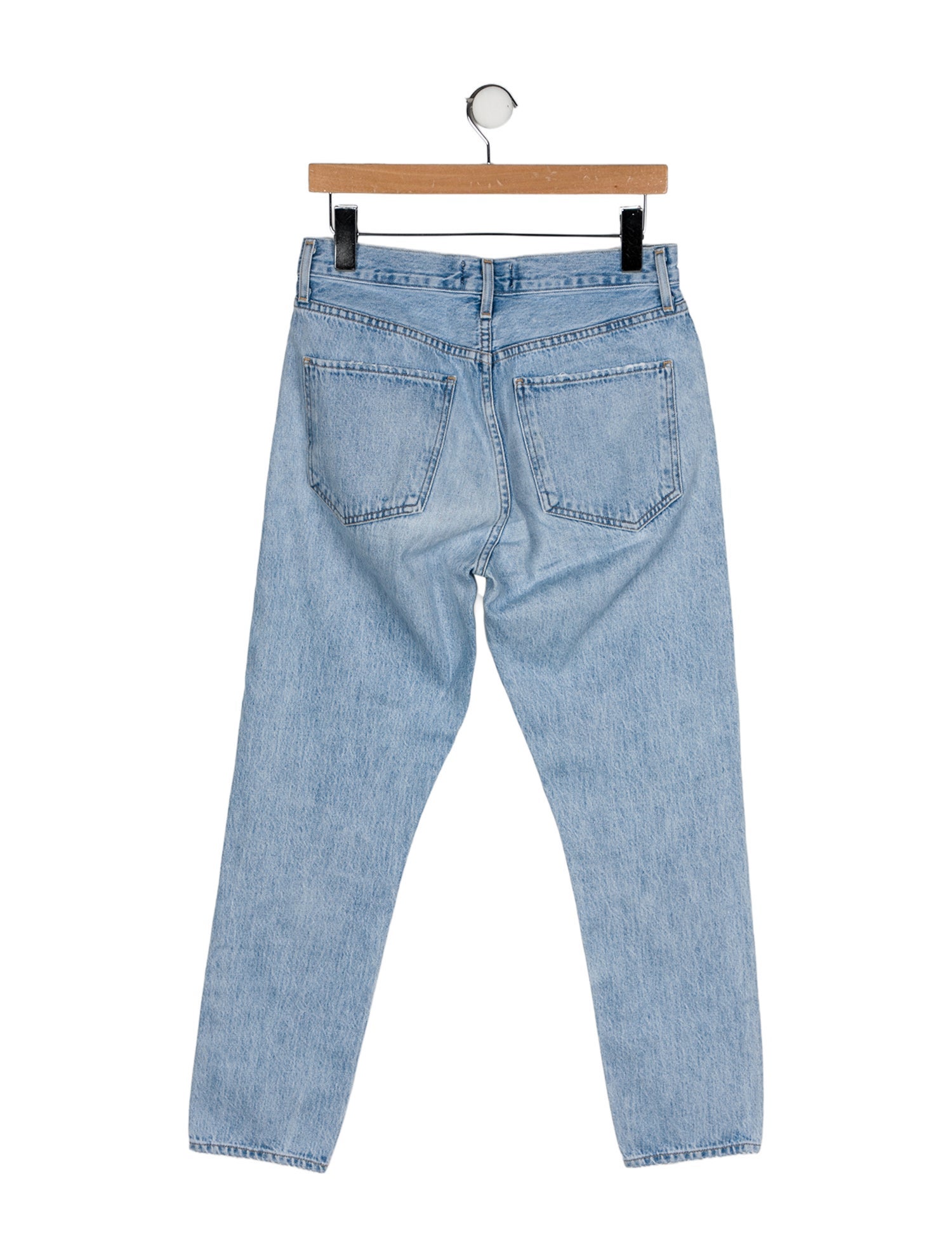 AGOLDE Mid-Rise Skinny Leg Jeans