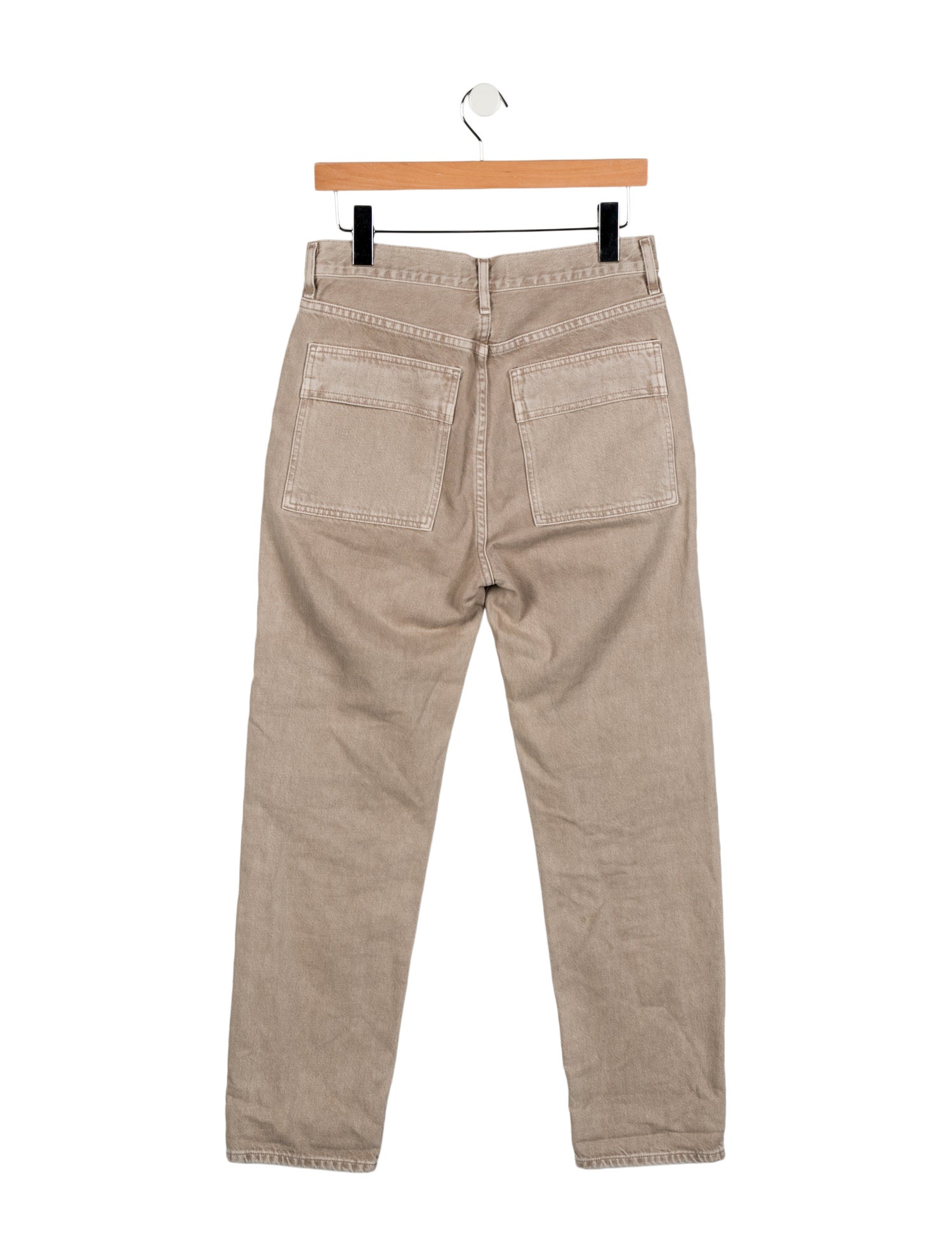 AGOLDE High-Rise Straight Leg Jeans