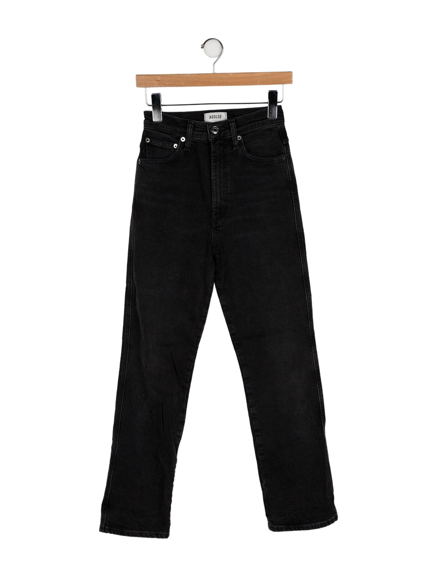 AGOLDE High-Rise Straight Leg Jeans