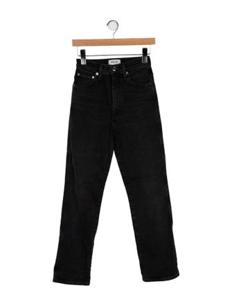 AGOLDE High-Rise Straight Leg Jeans