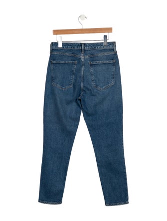 AGOLDE Mid-Rise Skinny Leg Jeans