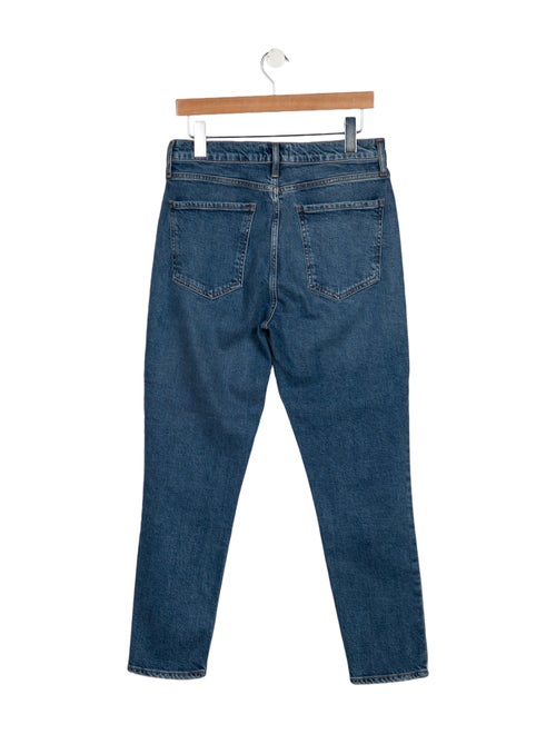 AGOLDE Mid-Rise Skinny Leg Jeans